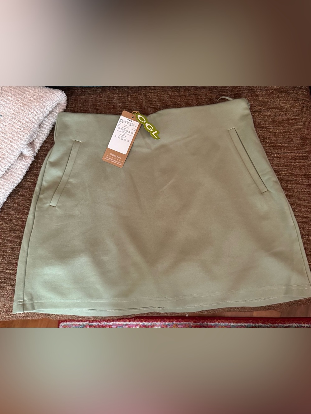 OGL SAGE GREEN SKORT PULL ON NWT